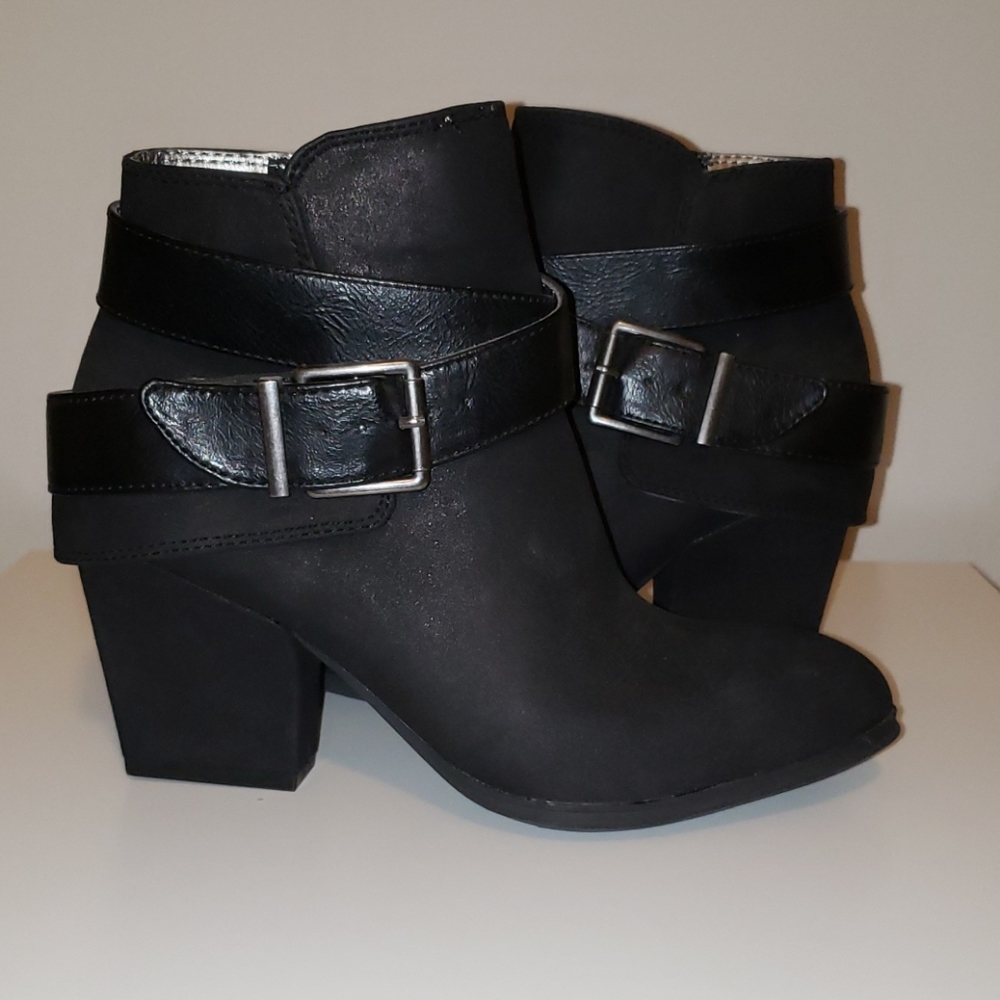 Black booties